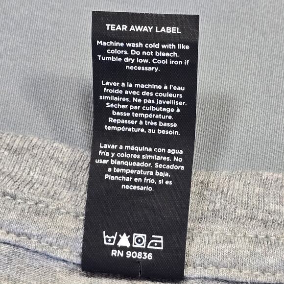 Nebraska Cornhuskers GBR Gray Shirt Long Sleeves Tee Logo Graphic Womens Size S - Picture 9 of 9